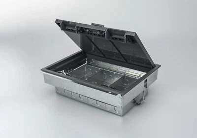 £20 • Buy Tass TFB3/90 3 Compartment Floor Box - TFB3/90 Cavity Floorbox *UK SELLER*