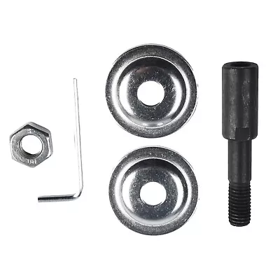 Spindle Adapter For Grinding Polishing Grinder Bench Black+Silver Motor • $11.04