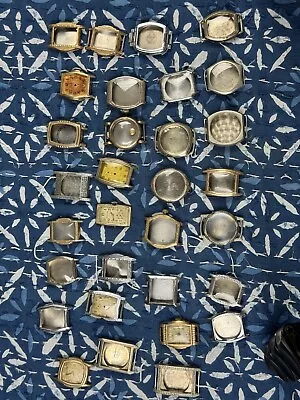 Art Deco Men’s Wristwatch Case Lot • $10.50