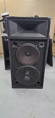 Speaker Cabinet With 15  Cerwin-Vega 153 EV II  18  Mitzu Mit-181500 Cerwin-Vega • $420