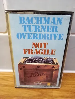 BACHMAN TURNER OVERDRIVE Not Fragile Vintage Rock Cassette Tape Paper Labels • £2.99