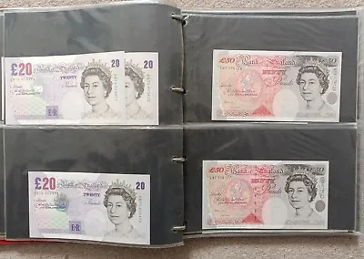  Album For Banknotes Folder With 45 Sleevs For Over 100 Notes  • £18