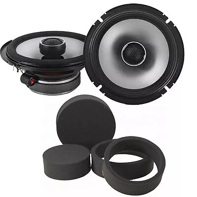 Alpine S2-S65 Coax Speakers + Stinger RKFR6 Roadkill Fast Rings 6/6.5 Inch • $129.95