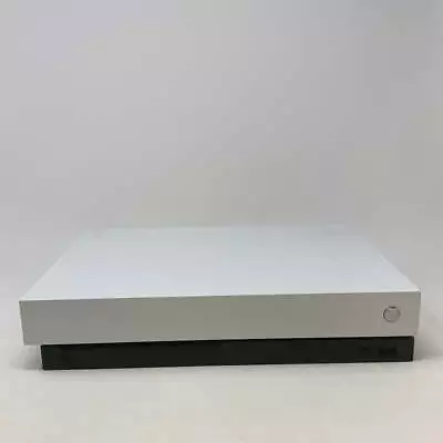 Microsoft Xbox One X 1TB Console Gaming System Only Robot White 1787 • $133.99