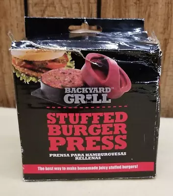 Backyard Grill Stuffed Burger Press With Original Box • $7.99