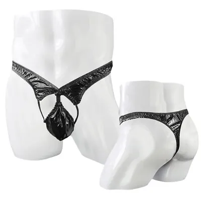 Men's Sexy Posing GString Panties Briefs With Low Waist And Bulge Pouch • £7.49