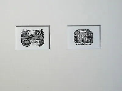 £25 • Buy Eric Ravilious (1903-1942) TWO Original Prints From Block:..