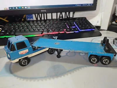 Vintage Lone Star Lorry Truck Die Cast Model Vehicle Kings Of The Road Blue  UK • £4