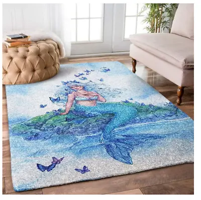 Artistic Mermaid Rug Carpet 80 X 160CM  Room Carpet • $81.55