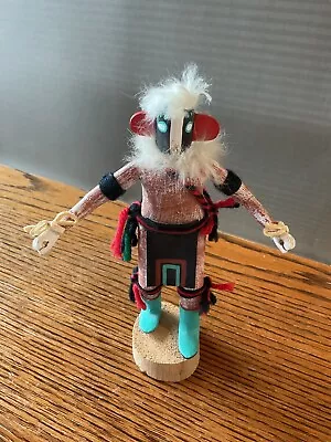 Vintage Native American Kachina Doll Signed Ko Ka Oli 7” Tall • $29.89