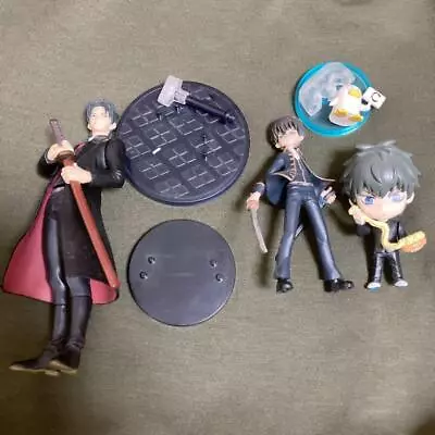 Gintama Figure Hijikata Elizabeth Shinsengumi Deputy Chief Zyoui Lot Of 3 B0090 • $103.03