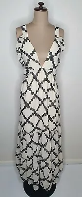 Stevie May Check Mate Maxi Dress Size Xs New With Tags Rrp $280 • $32.59