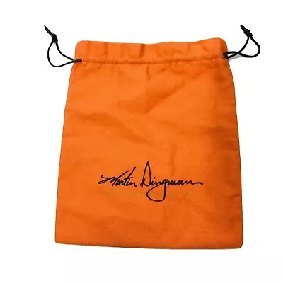 Martin Dingman Cloth Belt Bag Leather Goods For Life 9 1/2  X 8  Orange • $8.49