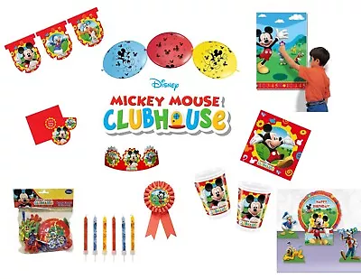 Mickey Mouse Club House Kids Birthday Party Items • £2.39