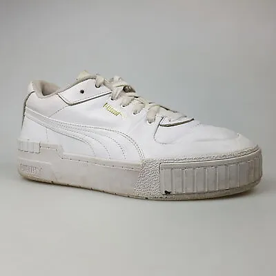 $39.99 • Buy Women's PUMA 'Cali Sport' Sz 9 US Shoes White Leather Low | 3+ Extra 10% Off
