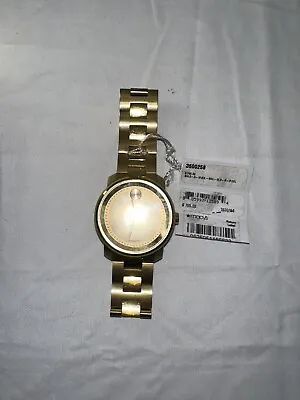 Movado Bold 3600258 Yellow Gold Wrist Watch For Men MSRP $795 NON RUNNING • $249.99