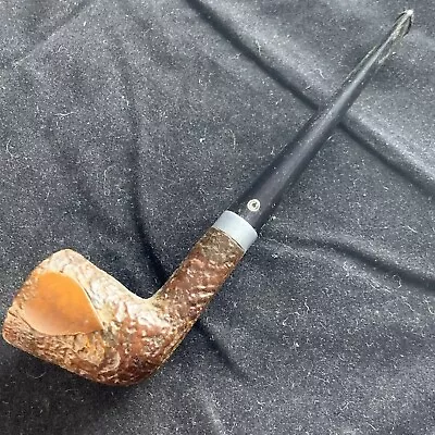 Vintage Medico Casino Heart Tobacco Pipe Sandblasted Imported Briar See Images • $17.99