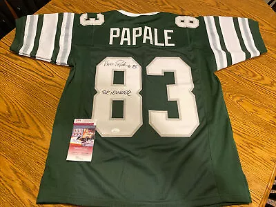 Vince Papale Philadelphia Eagles NFL Autographed INSCIB Custom Jersey W/COA JSA • $99.99