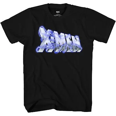 X-Men Animated Series Super Charged Logo 90's Marvel Adult T Shirt • $21.95