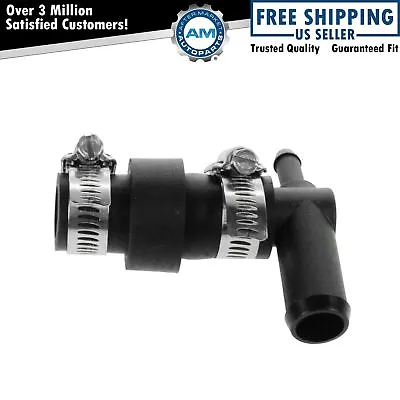 Molded Heater Hose Elbow Connector & Hose Clamps For 03-08 Mazda 6 3.0L NEW • $14.70