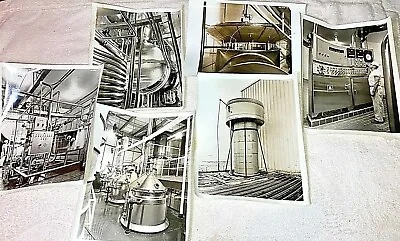 Vintage Twin Cities Milk Producers Bloomer WI Machines Photo Collage Set Of 6 • $15.08