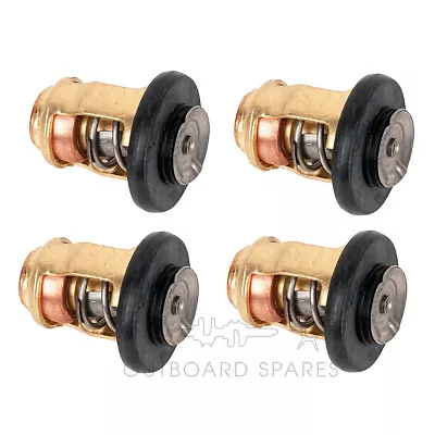 4 X Yamaha Mercury & Honda Thermostat For 8hp To 225hp Outboard # 6G8-12411-01 • $169.10