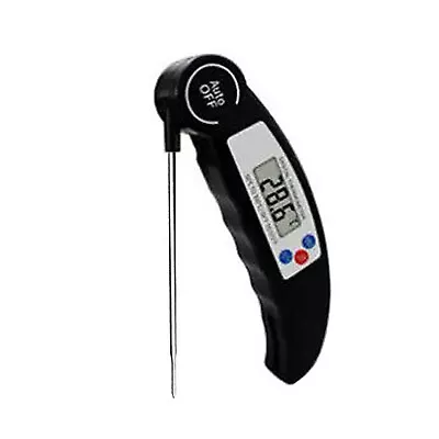 £5.10 • Buy Digital Probe Thermometer Foldable Food BBQ Meat Oven Cooking Instant Read Tool