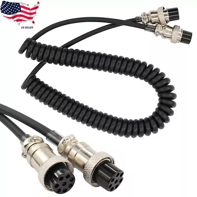 8-Pin Desktop Mic Microphone Cable Cord For Yaesu MD-1 MD-100 MD-200 Female NEW • $13.60