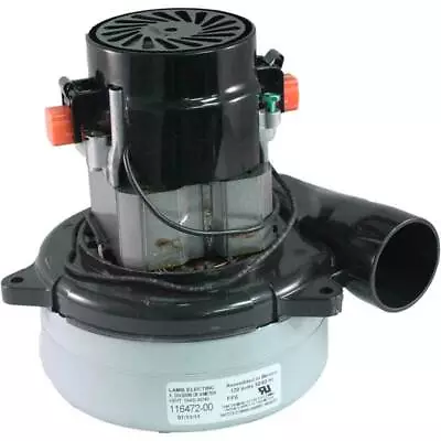 $104.22 • Buy Ametek Lamb Central Vacuum Motor 116472-13, Fits Beam Vacuflo AirVac AstroVac