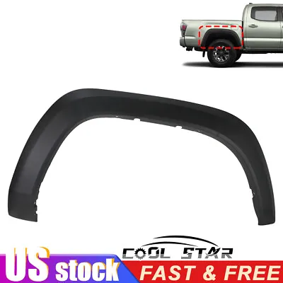Rear Right Black Fender Flare Molding Trim Wheel Arch Fit For 2016-2021 Tacoma • $154.95