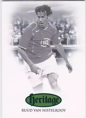 2023 Futera Unique Heritage Emerald #120 Ruud Van Nistelrooy Netherlands 04/24 • $49.99