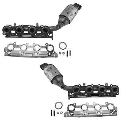 $560.95 • Buy Exhaust Manifold With Catalytic Converter Assembly Pair For Toyota Lexus 4.7L V8