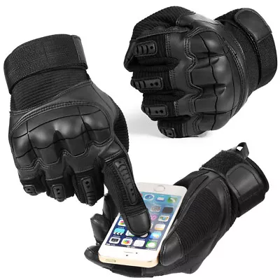 Touchscreen Tactical Full Finger Gloves Army Military Hunting Combat Shooting • $15.99