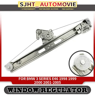 Power Window Regulator For BMW E46 316i 318i 325i 1999-2005 Rear Right W/o Motor • $31.29
