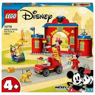 Disney LEGO Set 10776 Mickey Mouse & Friends Fire Engine + Station Collectable • $125