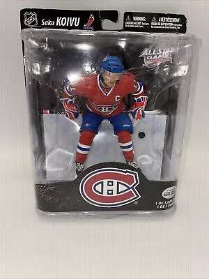 McFarlane NHL 2009 Saku Koivu Action Figure 1 Of 3000 Montreal Canadiens Sealed • $14.66