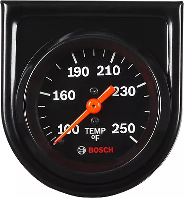 Bosch FST8217 - 2  Mechanical Water/Oil Temp Gauge - Black • $31.99