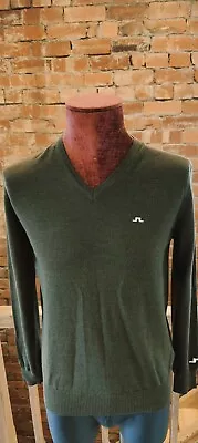 J.Lindeberg Golf Merino Wool Sweater Size Medium  • £60