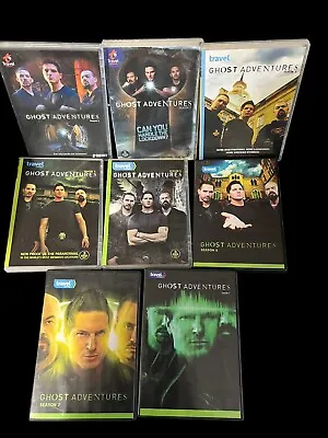 Ghost Adventures Seasons 1 2 3 4 5 6 7 & 8 DVD Box Sets - Region 1 Rare - US Imp • £249.99