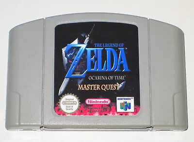 *PAL Version* The Legend Of Zelda Ocarina Of Time Master Quest Game For N64 • £47.99