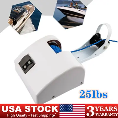 12V Boat Electric Windlass Anchor Winch W/ Wireless Remote Marine Saltwater SALE • $160.20