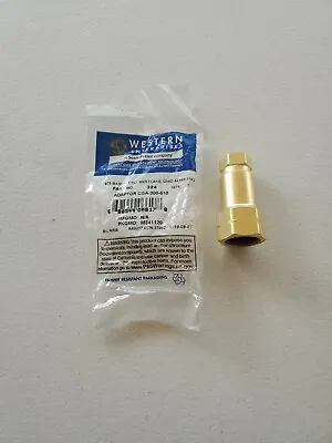 Western Adaptor 324 CGA 200 MC Acetylene Cylinder To 510 POL Acetylene Regulator • $23.49