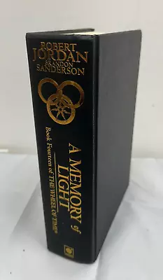 A Memory Of Light Robert Jordon & Brandon Sanderson Signed Book 14 Wheel Of Time • $12.45