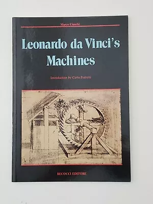 Leonardo Da Vinci's Machines: Cianchi Marco. Becocci Editore Pub. 1988 • $4.50