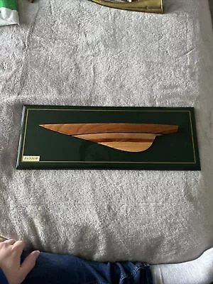 $150.41 • Buy Vintage Half Hull Model Of Racing Yacht  RAINBOW . Possibly 1881 America's Cup