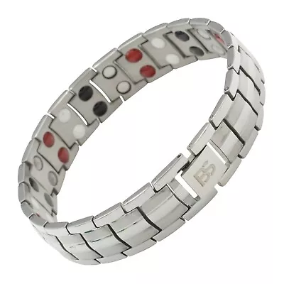 Magnetic Bracelet For Men Gorgeous Therapy Energy Stress Arthritis Pain Relief  • $32.31