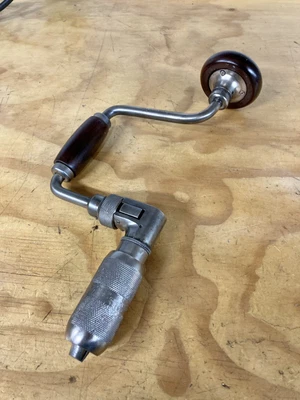 $65 • Buy Vintage Millers Falls Holdall 8” Sweep Universal Jaws #733 Bit Brace Hand Drill