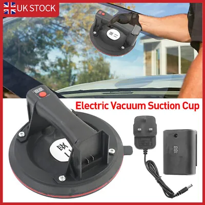 Electric Vacuum Suction Cup Lifter For Wood Paver Drywall Marble Tile 200kg Load • £34.99