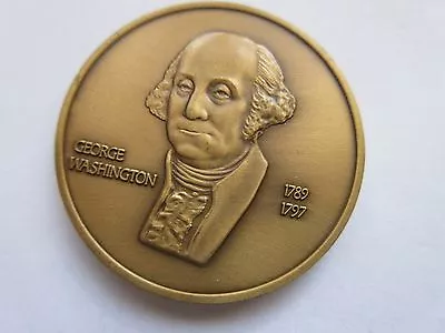 George Washington 1st President  1789 /1797  Bronze Medal  Vintage  • $15