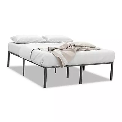  Bed Frame18 Inch High Metal Platform Bed FrameNo Box Spring California King • $52.26